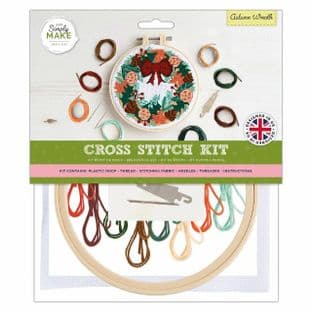 DSM 106218 Cross Stitch Kit - Autumn Wreath