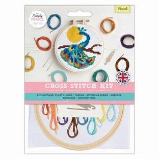 DSM 106226 Cross Stitch Kit - Peacock