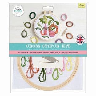 DSM 106234 Cross Stitch Kit - Vases