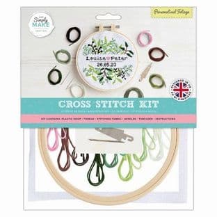 DSM 106260 Cross Stitch Kit - Personalised Foliage