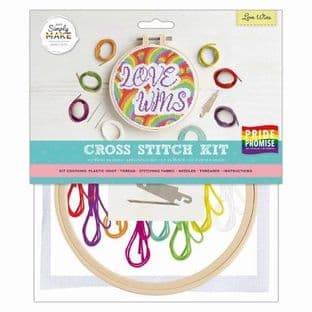 DSM 106266 Cross Stitch Kit - Love Wins