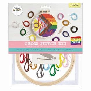 DSM 106267 Cross Stitch Kit - Pride Flag
