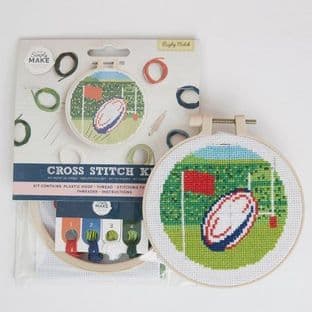 DSM 106279 Cross Stitch Kit - Rugby Match