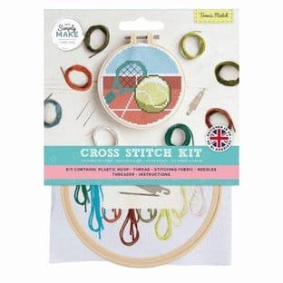 DSM 106280 Cross Stitch Kit -Tennis Match