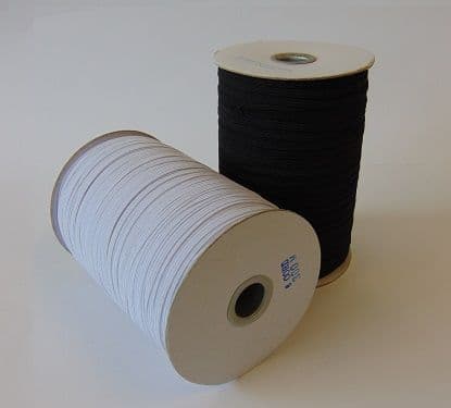 E00086 12 Cord Elastic - 100m - Choice of Colour