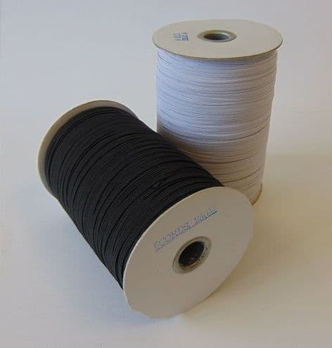 E00087 16 Cord Elastic - 100m - Choice of Colour