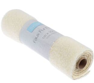 EH047 Faux Fur Roll: Sheepskin: 1m x 30cm