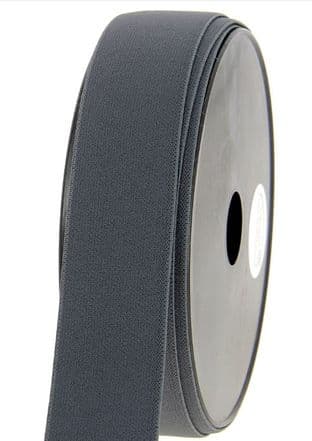 Elastic: Boxer Shorts: 10m x 35mm: Grey