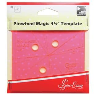 ERGG04.PNK Template: Pinwheel: 4.5in