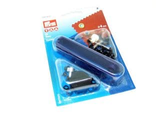 Eyelets with Tool: Prym 542402 - Black Oxidized - 4mm - 50 sets