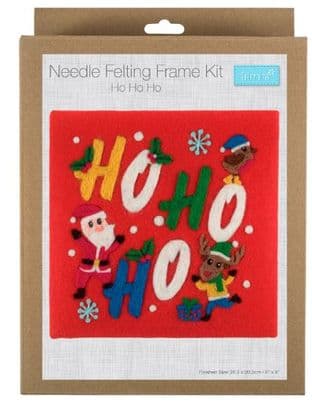FELT KIT HO HO HO 32