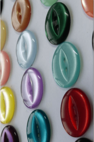FISH EYE BUTTONS 150 per pack