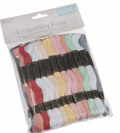 Floss 2Pastel Colours: 36 Skeins
