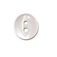 G0790 Fisheye Button: Bulk - Pearl White - Choice of Sizes & Pack Sizes
