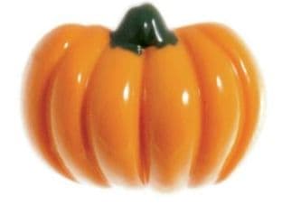 G438628\9 Pumpkin Button - 28 lignes/18mm - Orange