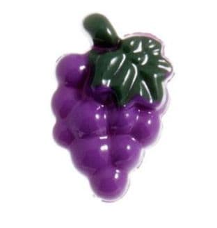 G438928\18 Grapes Button - 28 lignes/18mm - Dark Purple