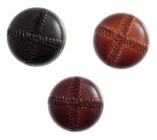 G441332\ Imitation Leather Stitched Look: 20mm