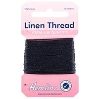H1001 05 Linen Thread 10m - Navy