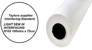 H102 A light weight interfacing