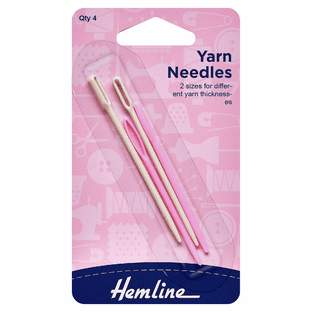 H211.A Wool & Yarn Needles: Plastic: 4pcs