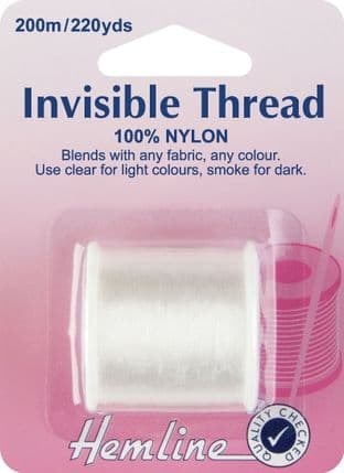 H240 Invisible Thread: Clear - 200m