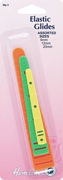H243 Elastic Guides: Assorted Size 3pk