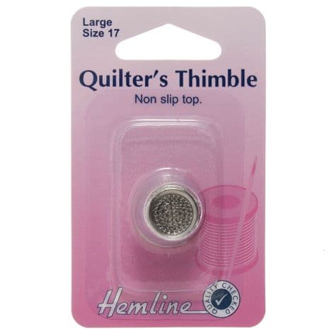 H300.L Quilters Thimble: Premium Quality: Large