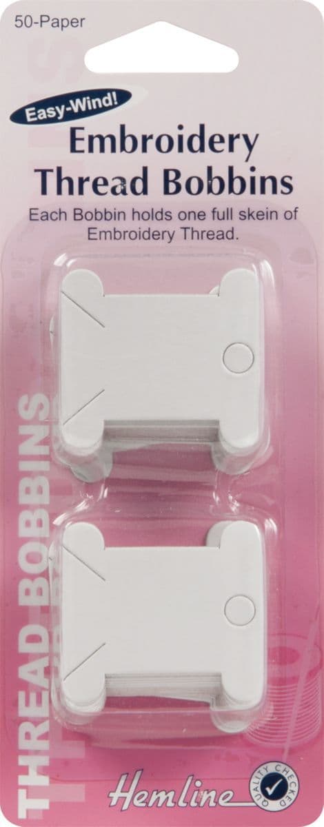H3006 Embroidery Thread Bobbins: Paper