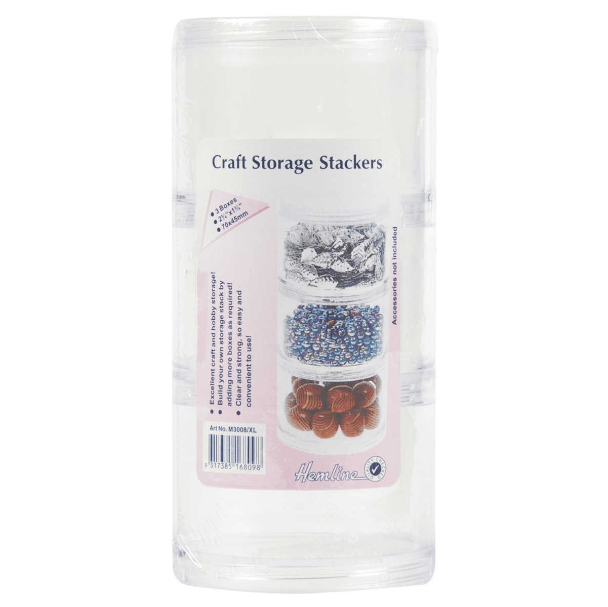 H3008 XL Craft Storage Stackers Extra Large