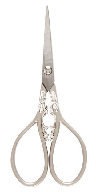 H344 Scissors: Embroidery: Pro Cut: : Matte Silver/Gold: 10.8cm/4.25in