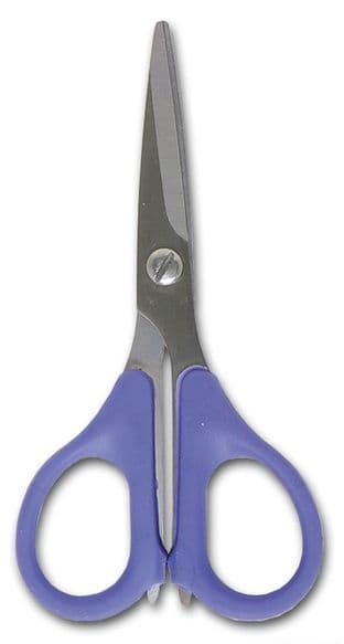 H381 Scissors: Embroidery: Multi Cut: Soft Grip: 12cm/4.75in