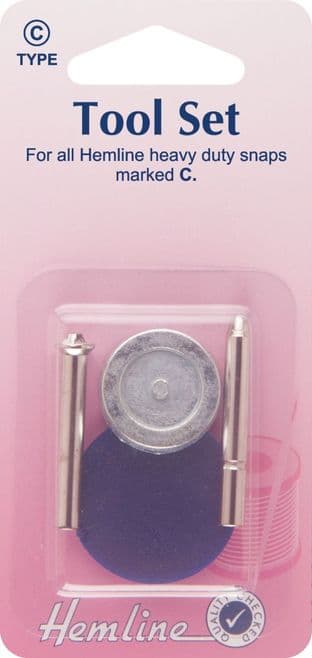 H406 Heavy Duty Snaps Tool Set