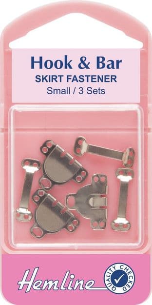 H430.S Hook and Bar: Nickel - Small