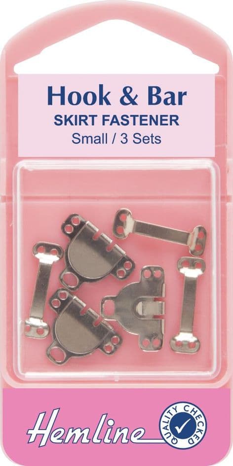 H430.S Hook and Bar: Nickel - Small