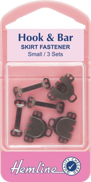 H431.S Hook and Bar: Black - Small