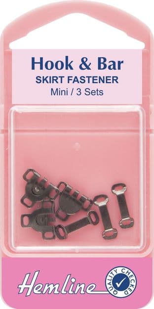 H431.XS Hook and Bar: Black - Extra Small