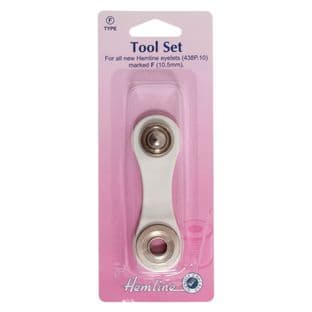 H439P.10 Eyelet Tool Set: 10.5mm (F)