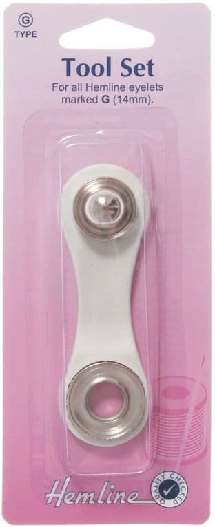 H439P.14 Eyelet Tool Set: 14mm (G)