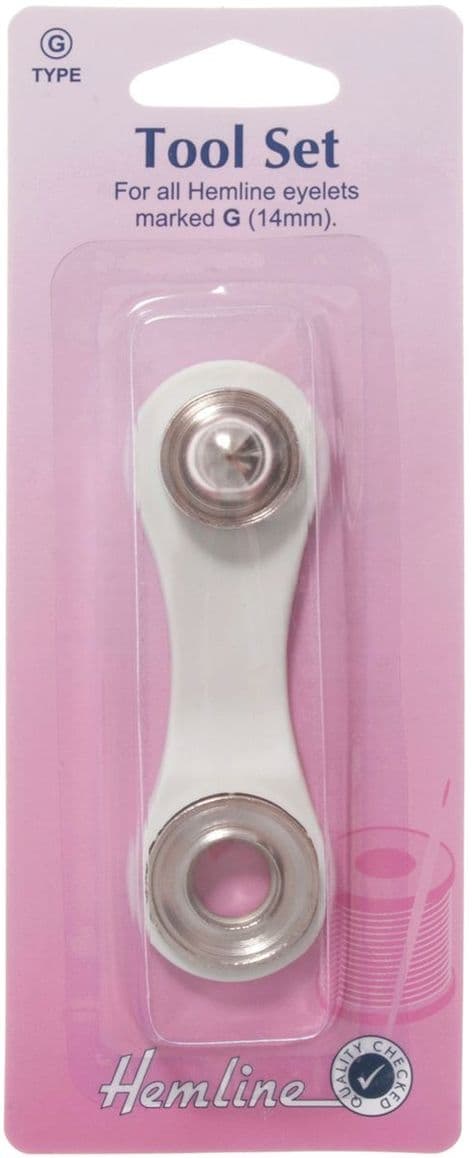 H439P.14 Eyelet Tool Set: 14mm (G)