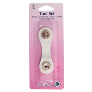 H439P.5 Eyelet Tool Set: 5.5mm (D)