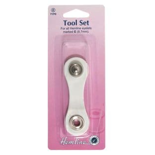 H439P.8 Eyelet Tool Set: 8.7mm (E)