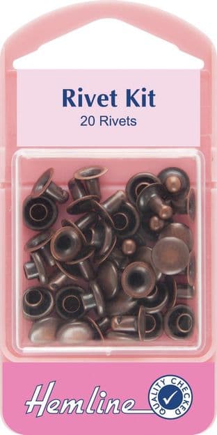 H467\BRO Rivet Kit: Bronze - 7mm
