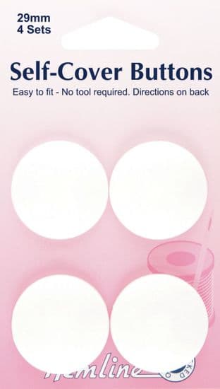 H475.29 Self Cover Buttons: Nylon - 29mm