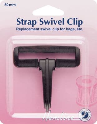 H483.50.B Swivel Clip: Black: 50mm