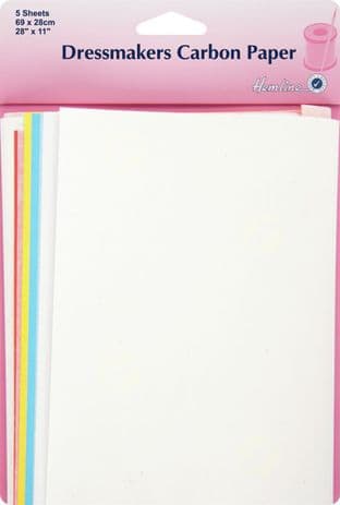 H753.L Dressmakers Carbon Paper: 70 x 24cm