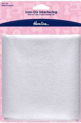 H784 Iron-On Interfacing: Medium - 1m x 1m