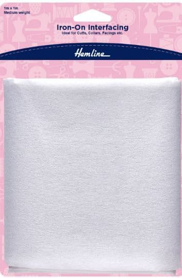 H784 Iron-On Interfacing: Medium - 1m x 1m