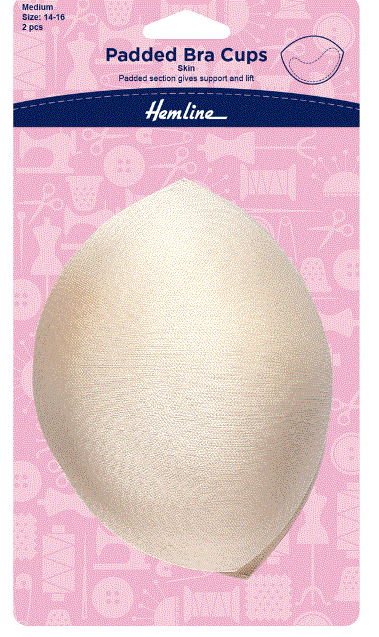 H963.M\S Padded Bra Cups: Skin Tone, Medium