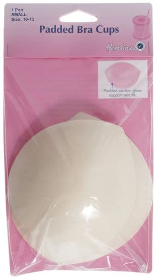 H963.S\S Padded Bra Cups: Skin Tone, Small.