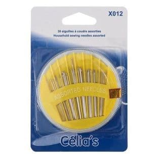 Hand Sewing Needles: Household: Assortment: 30 Pieces